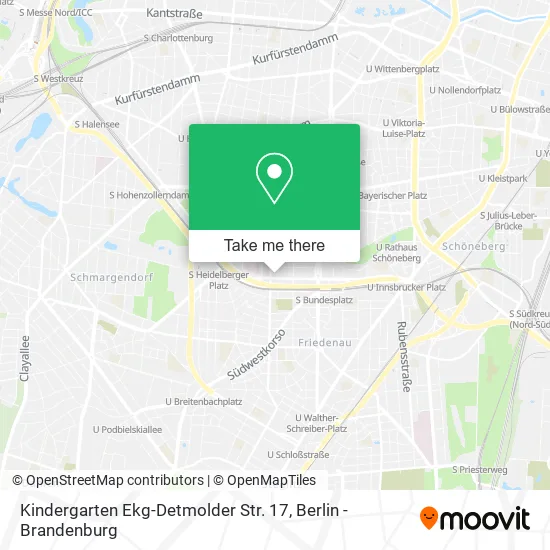 Карта Kindergarten Ekg-Detmolder Str. 17