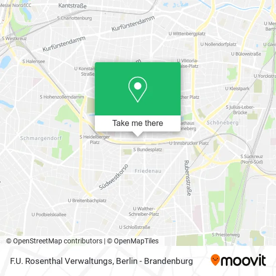 F.U. Rosenthal Verwaltungs map