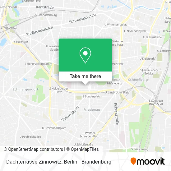 Dachterrasse Zinnowitz map