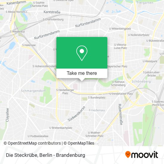 Die Steckrübe map