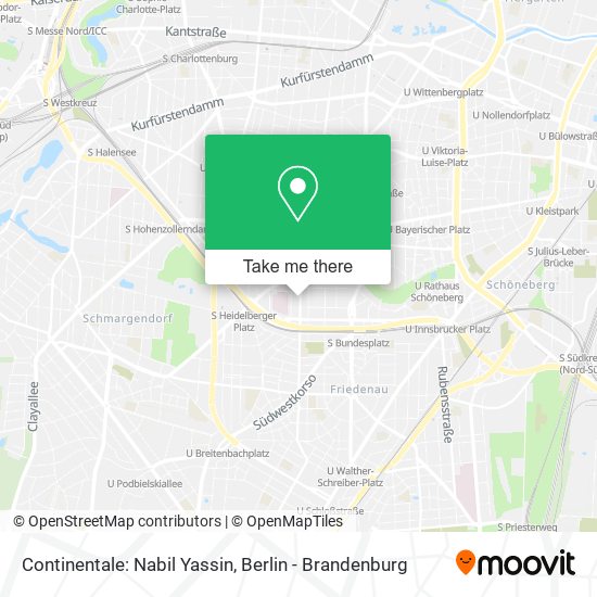 Continentale: Nabil Yassin map