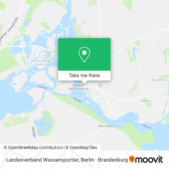 Landesverband Wassersportler map