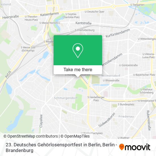 23. Deutsches Gehörlosensportfest in Berlin map