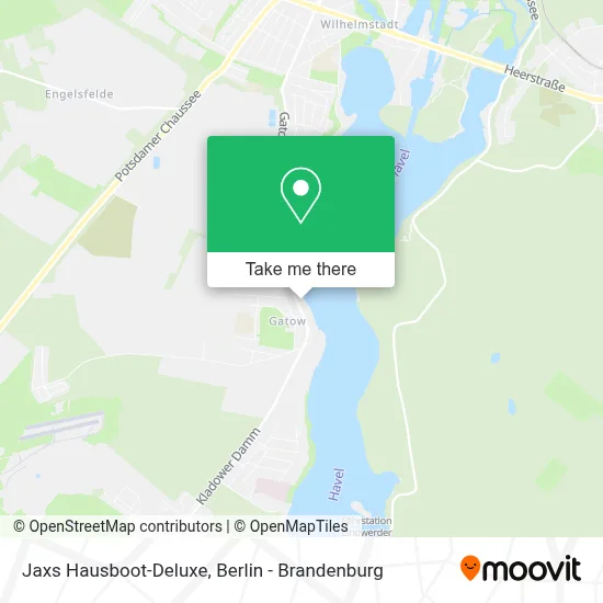 Jaxs Hausboot-Deluxe map