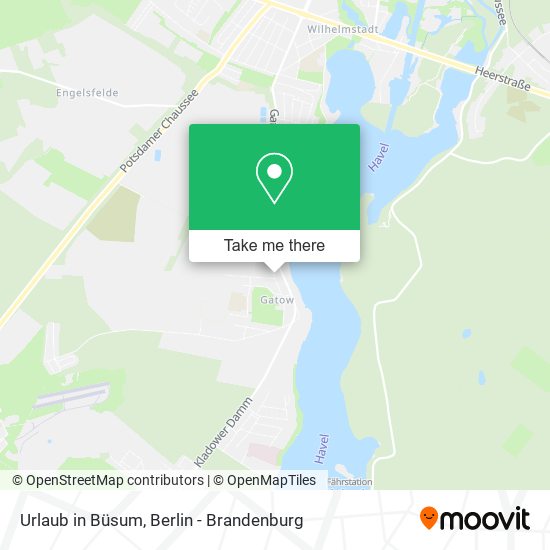 Urlaub in Büsum map