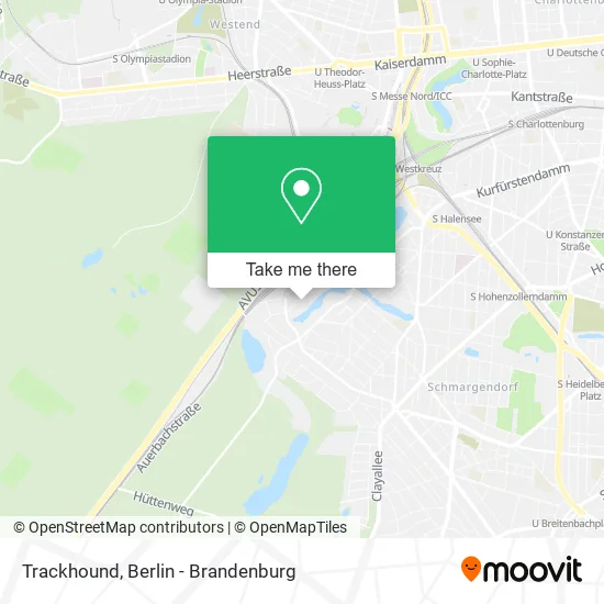 Карта Trackhound