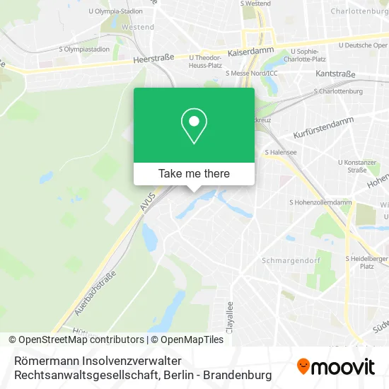Römermann Insolvenzverwalter Rechtsanwaltsgesellschaft map