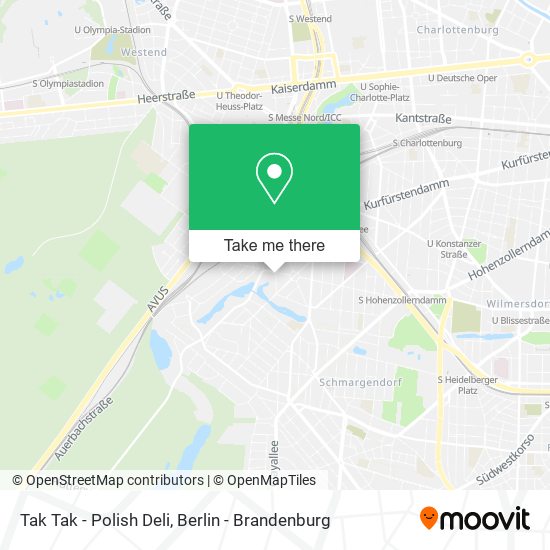Tak Tak - Polish Deli map