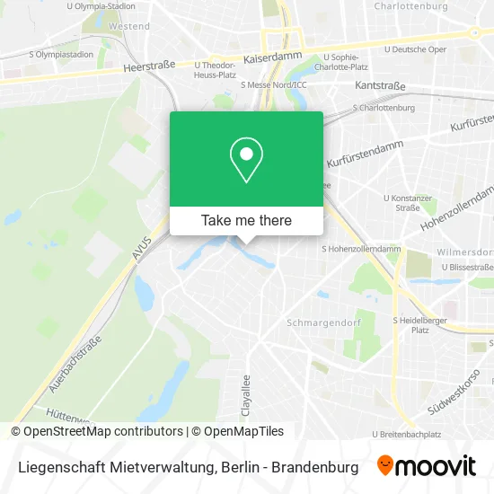 Карта Liegenschaft Mietverwaltung