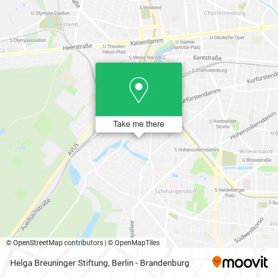 Карта Helga Breuninger Stiftung