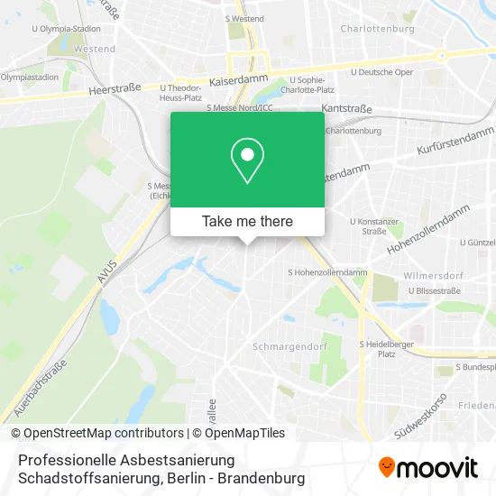Карта Professionelle Asbestsanierung Schadstoffsanierung