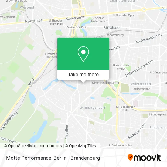 Карта Motte Performance