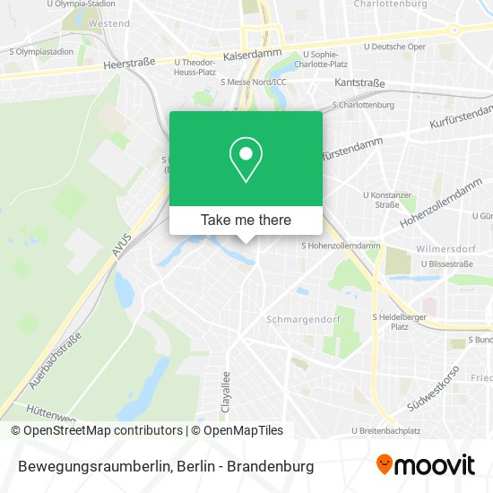 Bewegungsraumberlin map