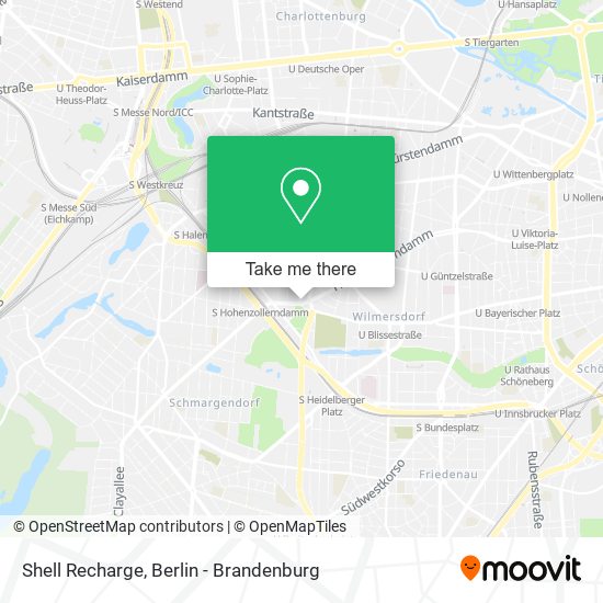 Shell Recharge map