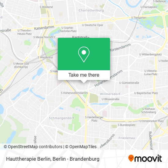 Hauttherapie Berlin map