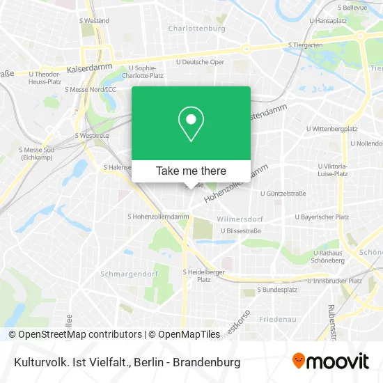 Карта Kulturvolk. Ist Vielfalt.