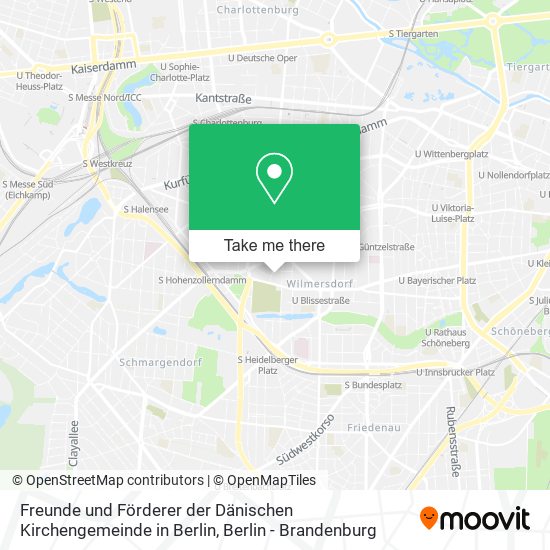 Freunde und Förderer der Dänischen Kirchengemeinde in Berlin map