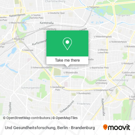 Карта Und Gesundheitsforschung