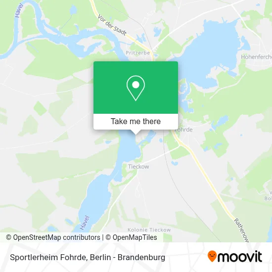 Sportlerheim Fohrde map