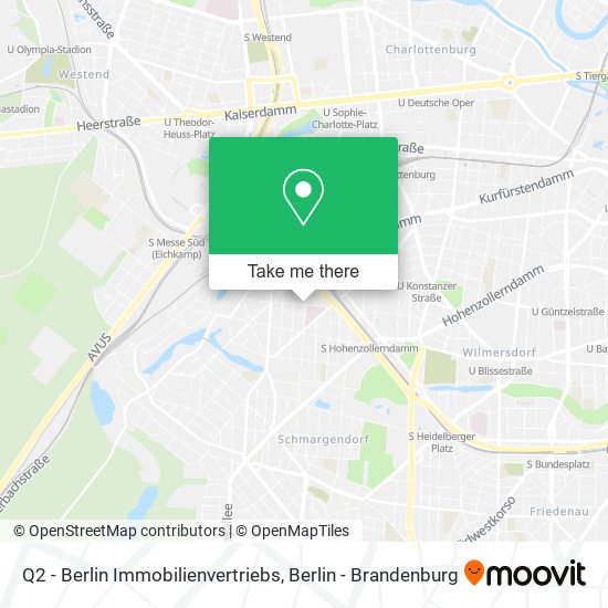 Карта Q2 - Berlin Immobilienvertriebs