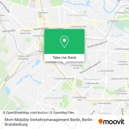 Карта Mvm Mobility Verkehrsmanagement Berlin