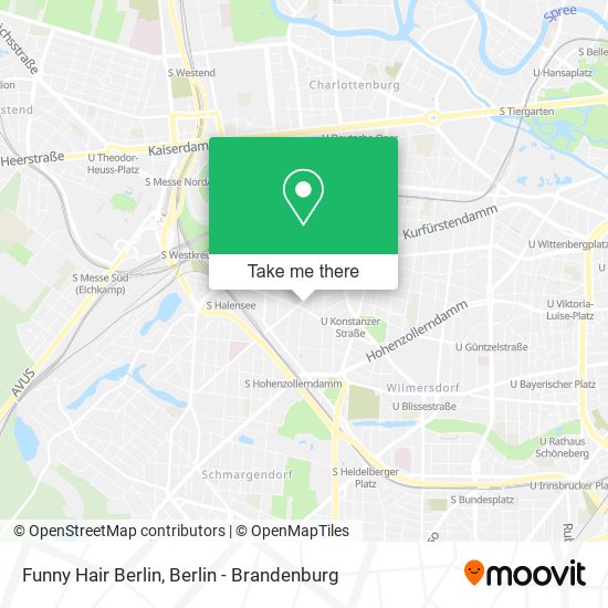 Funny Hair Berlin map