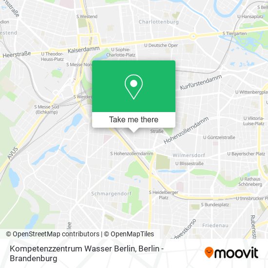 Kompetenzzentrum Wasser Berlin map