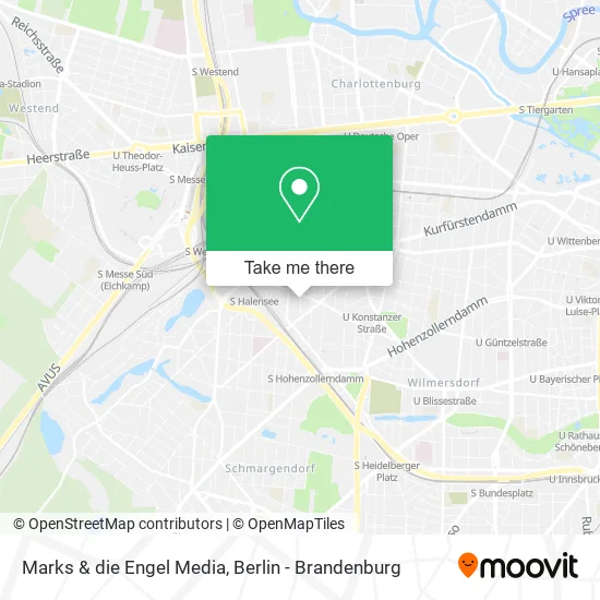 Marks & die Engel Media map