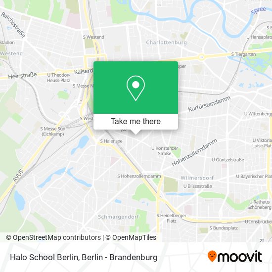 Halo School Berlin map