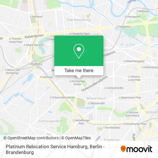 Карта Platinum Relocation Service Hamburg