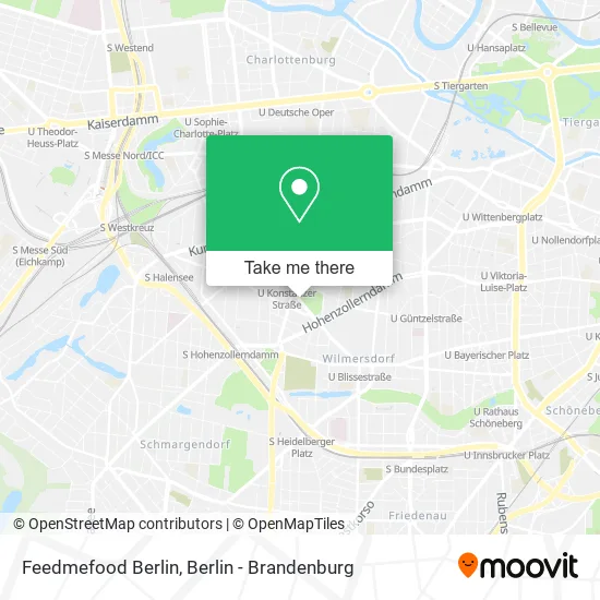 Карта Feedmefood Berlin