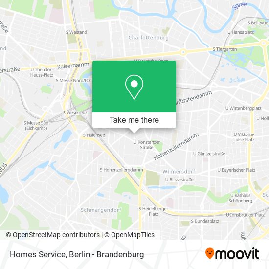 Homes Service map