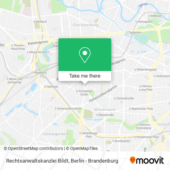 Карта Rechtsanwaltskanzlei Bildt