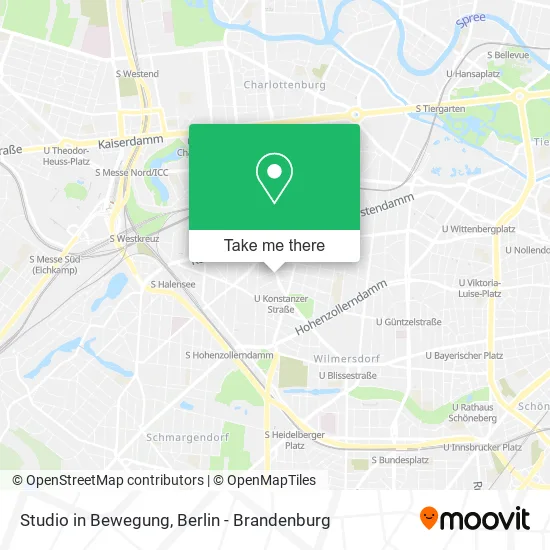 Карта Studio in Bewegung