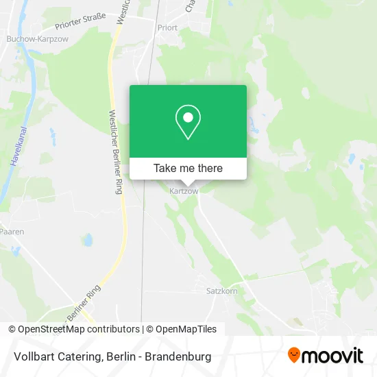 Vollbart Catering map