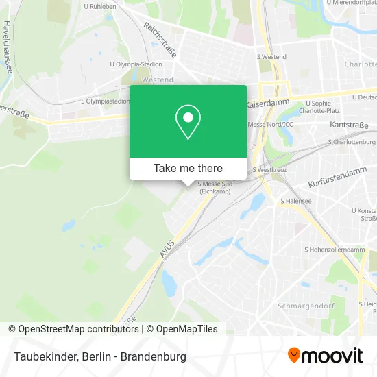 Taubekinder map