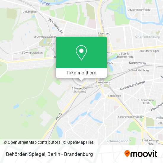 Behörden Spiegel map