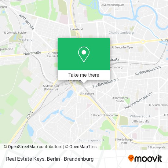 Real Estate Keys map