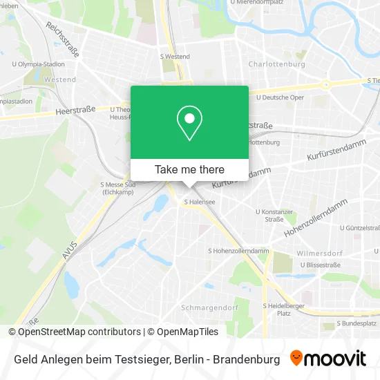 Карта Geld Anlegen beim Testsieger