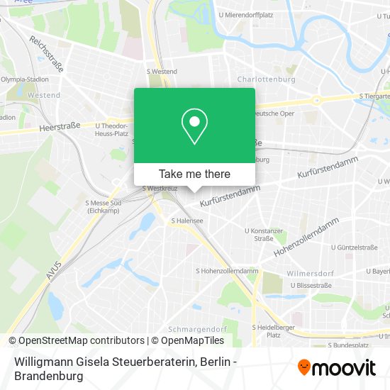 Willigmann Gisela Steuerberaterin map