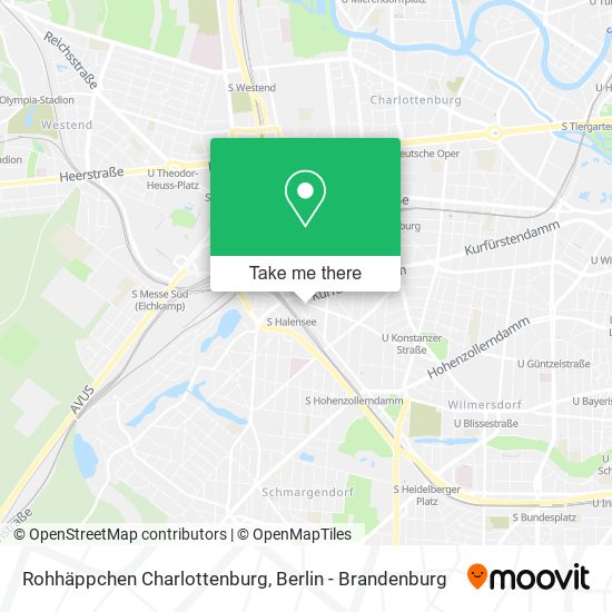 Rohhäppchen Charlottenburg map