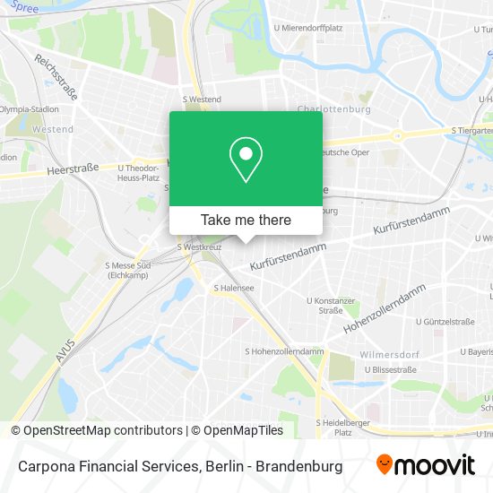 Carpona Financial Services map