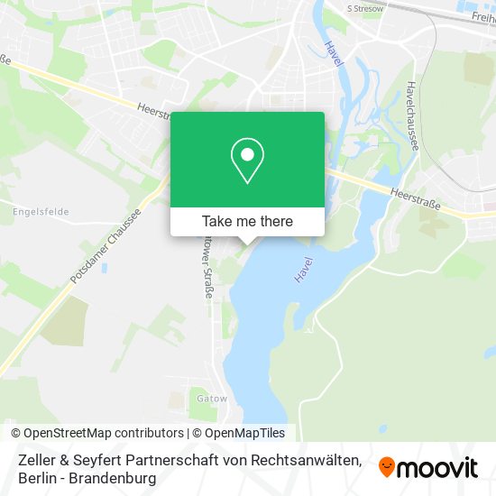 Zeller & Seyfert Partnerschaft von Rechtsanwälten map