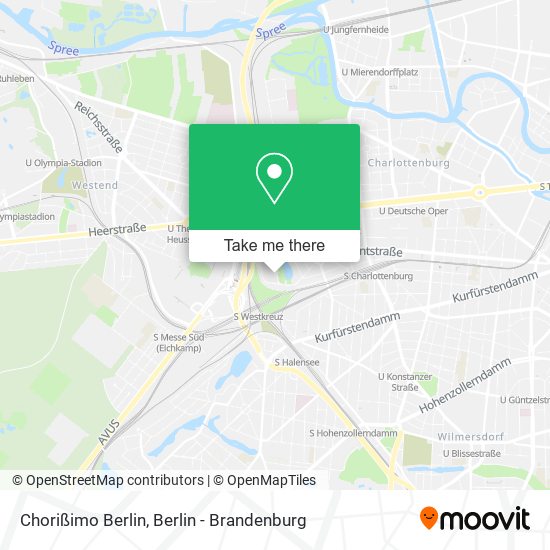 Chorißimo Berlin map