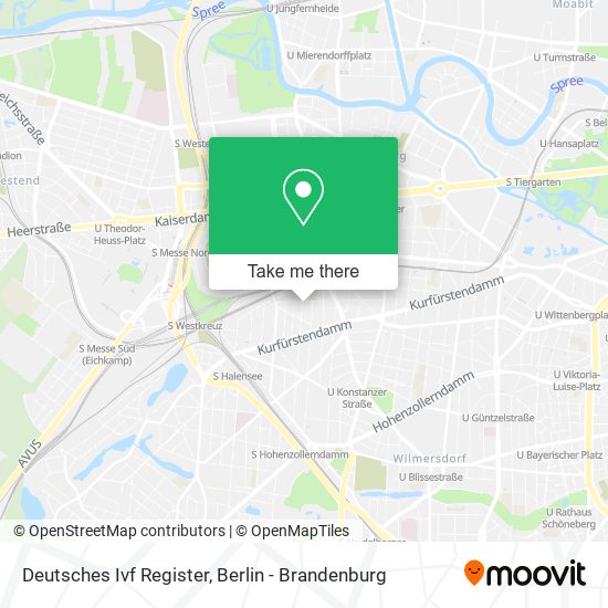 Deutsches Ivf Register map
