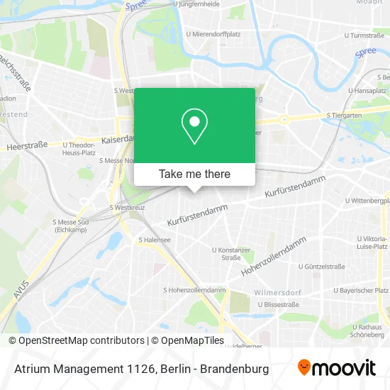 Карта Atrium Management 1126