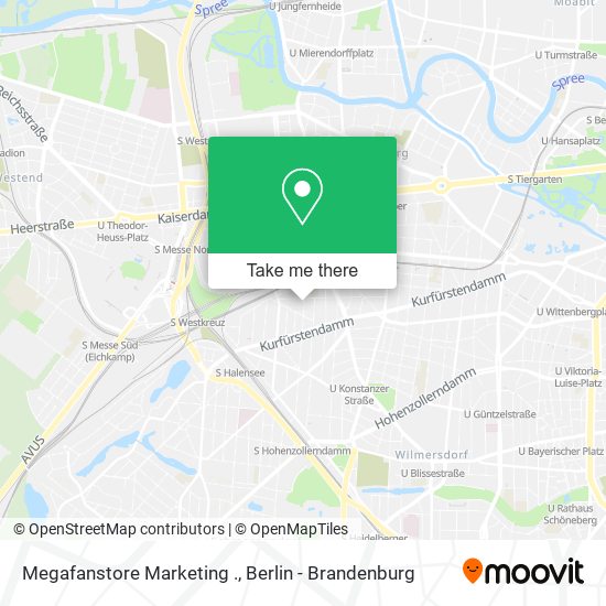 Megafanstore Marketing . map