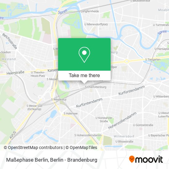 Карта Maßephase Berlin