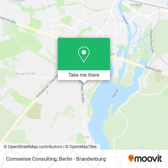 Карта Comsense Consulting