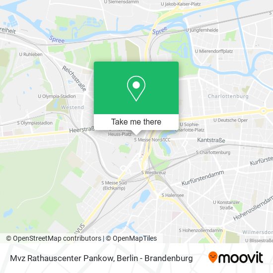 Mvz Rathauscenter Pankow map